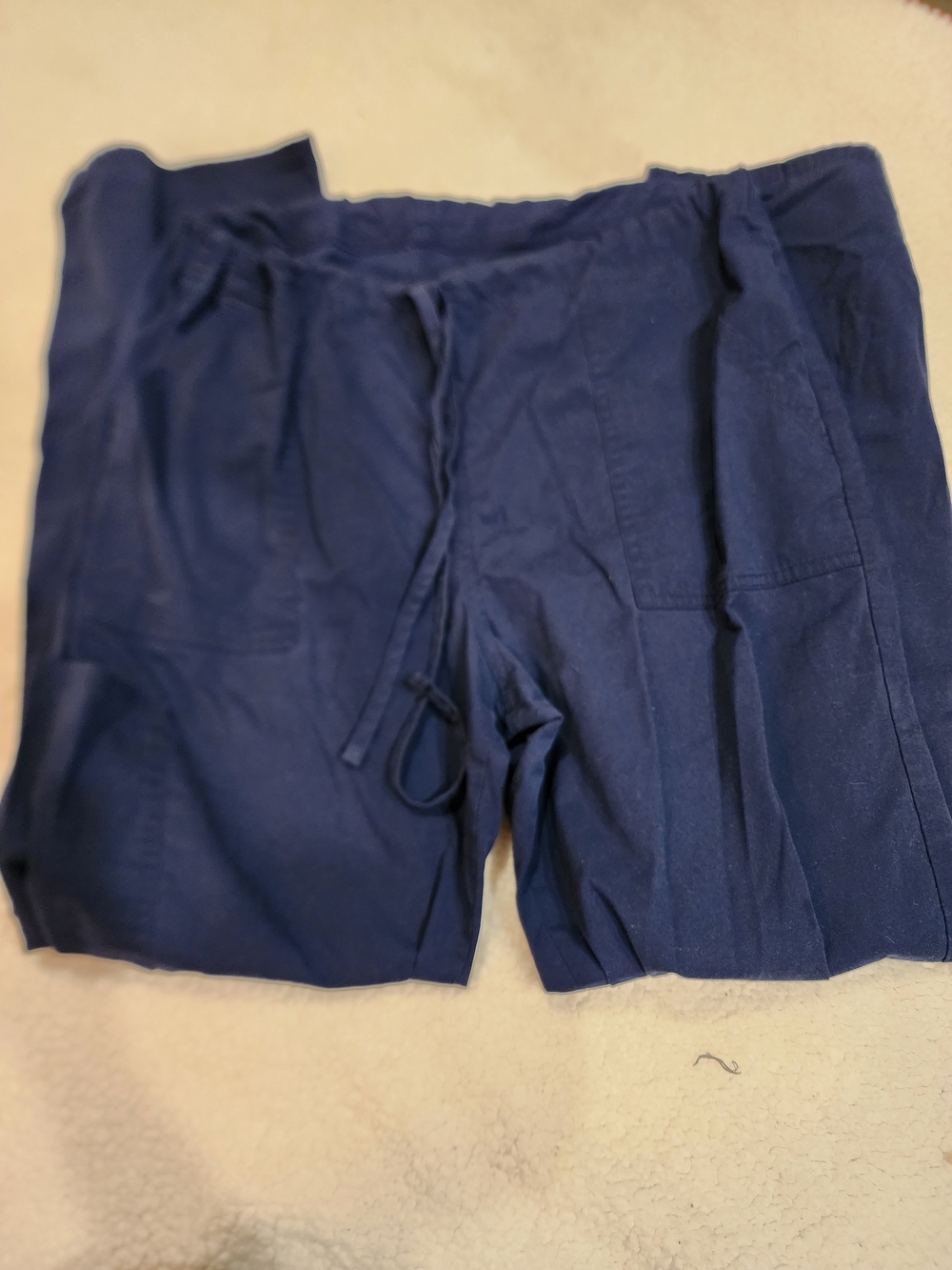 Scrubstar Women's Navy Drawstring Jogger Scrub Pants